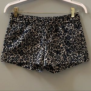 Banana Republic Leopard Shorts! Size 4